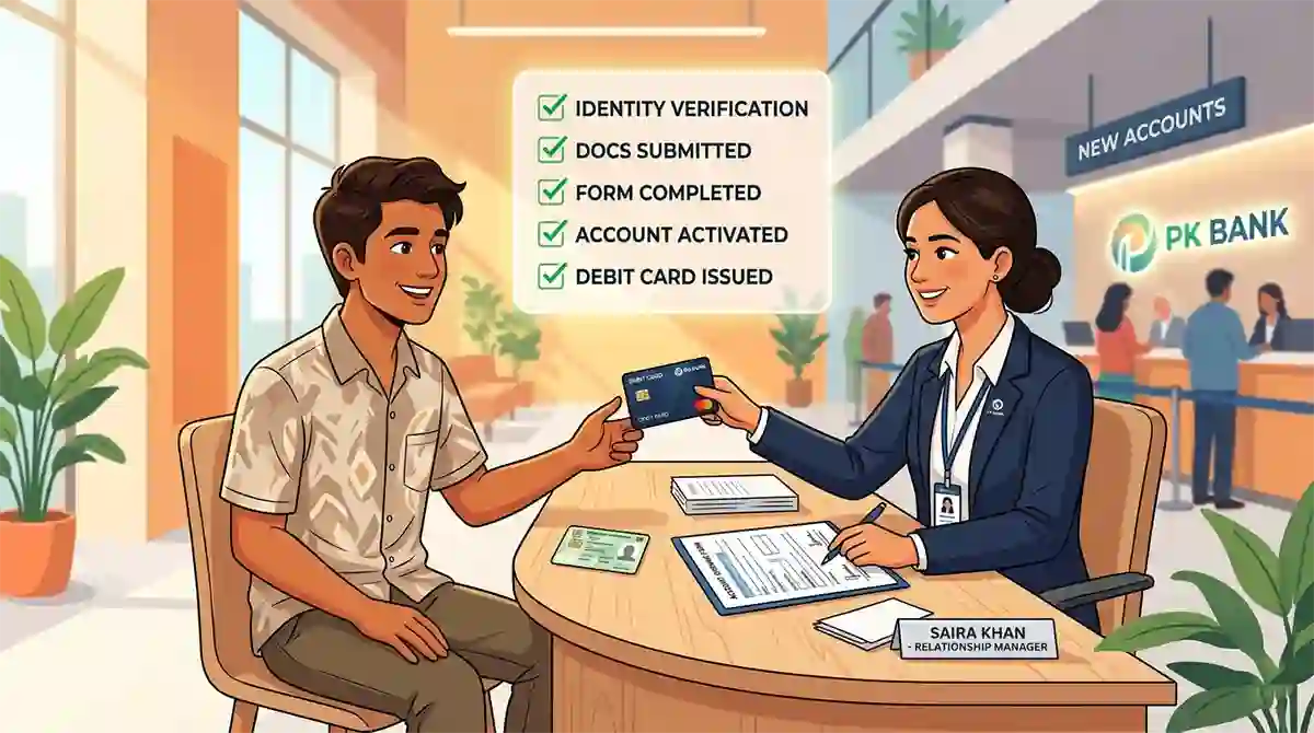 How to Open a Bank Account in Pakistan