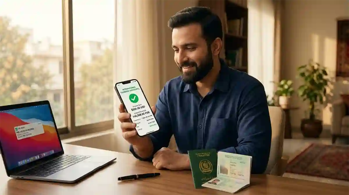 How to Send and Receive Money Internationally from Pakistan