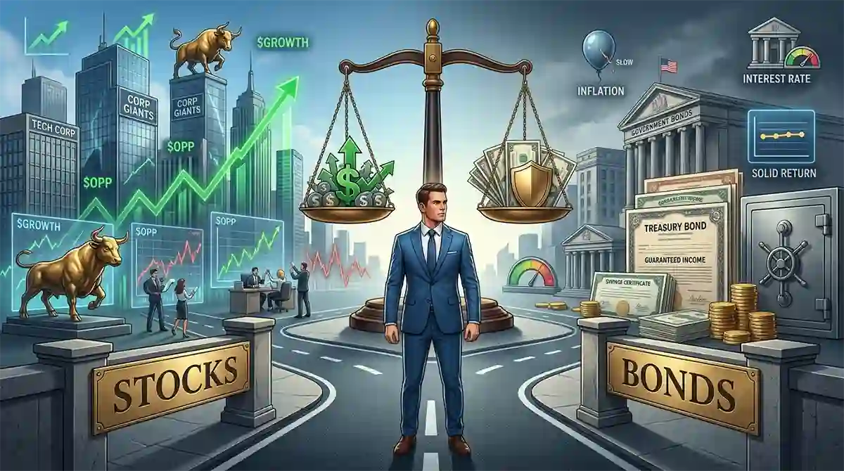 Stocks vs. Bonds: What's the Difference and Which is Right for You?
